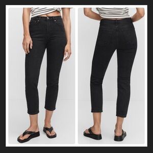 Mango DAFNE Slim Cropped Jeans